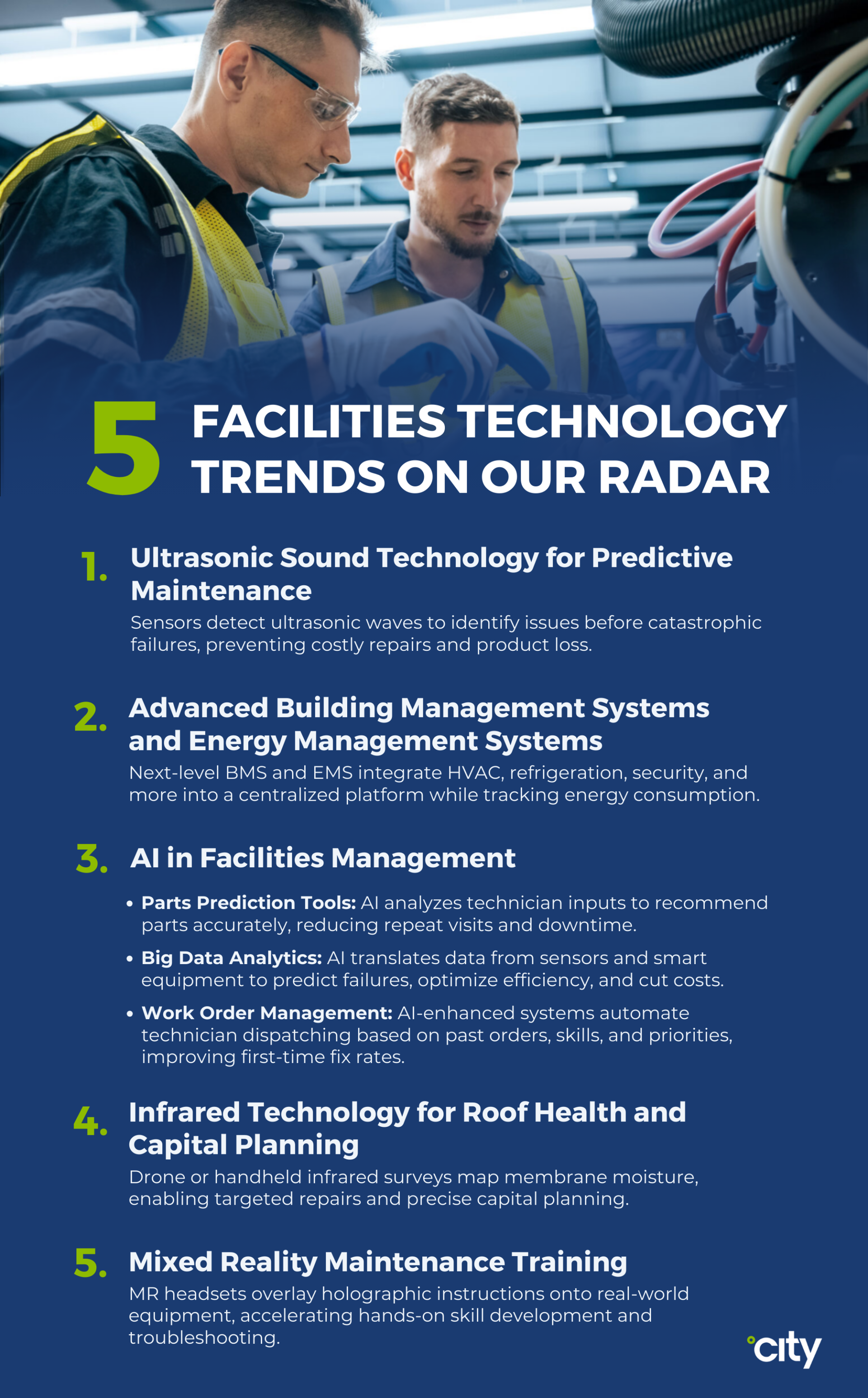Facilities Management Technology Trends to Embrace in 2025 - City ...